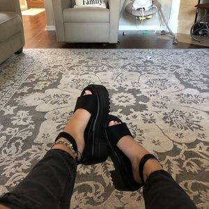 Black Platforms Nasty Gal